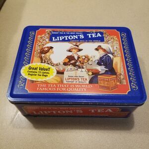 Vintage Lipton's Tea Limited Edition Nostalgic Collectible Tin Series #401